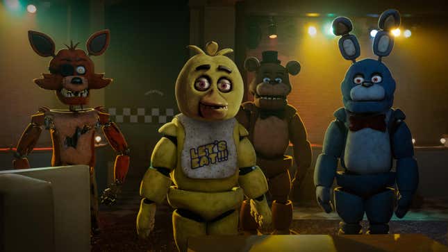 Image for article titled Five Nights At Freddy&#39;s review: Game adaptation is light on fright