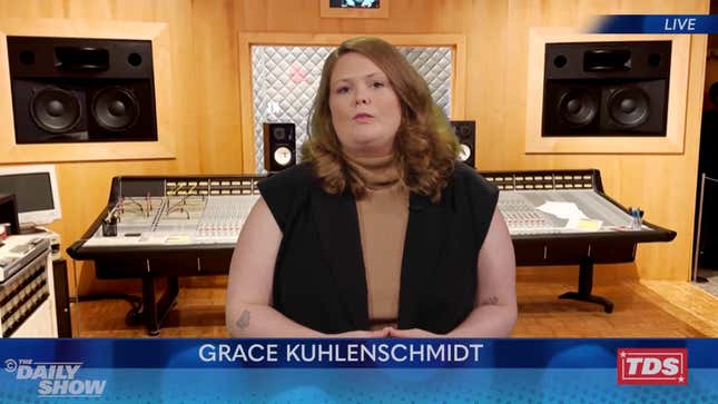 Grace Kuhlenschmidt joins The Daily Show